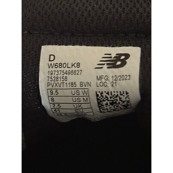 New Balance Fresh Foam 680v8 Women's Shoes Size 9.5‎ Wide Width - Picture 7 of 8